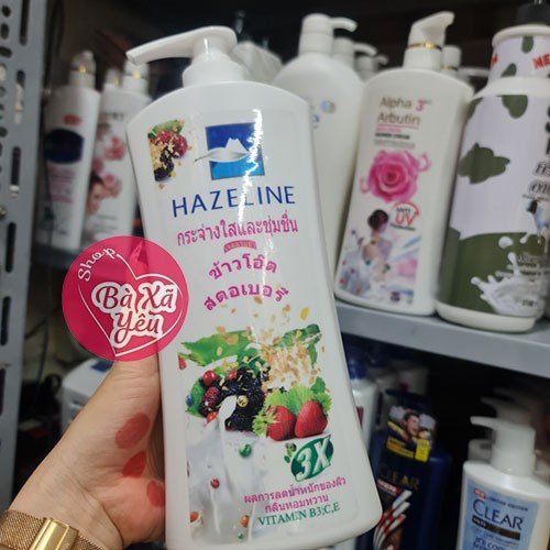 Sữa tắm Hazeline Thái Lan Trái Cây 1200ml