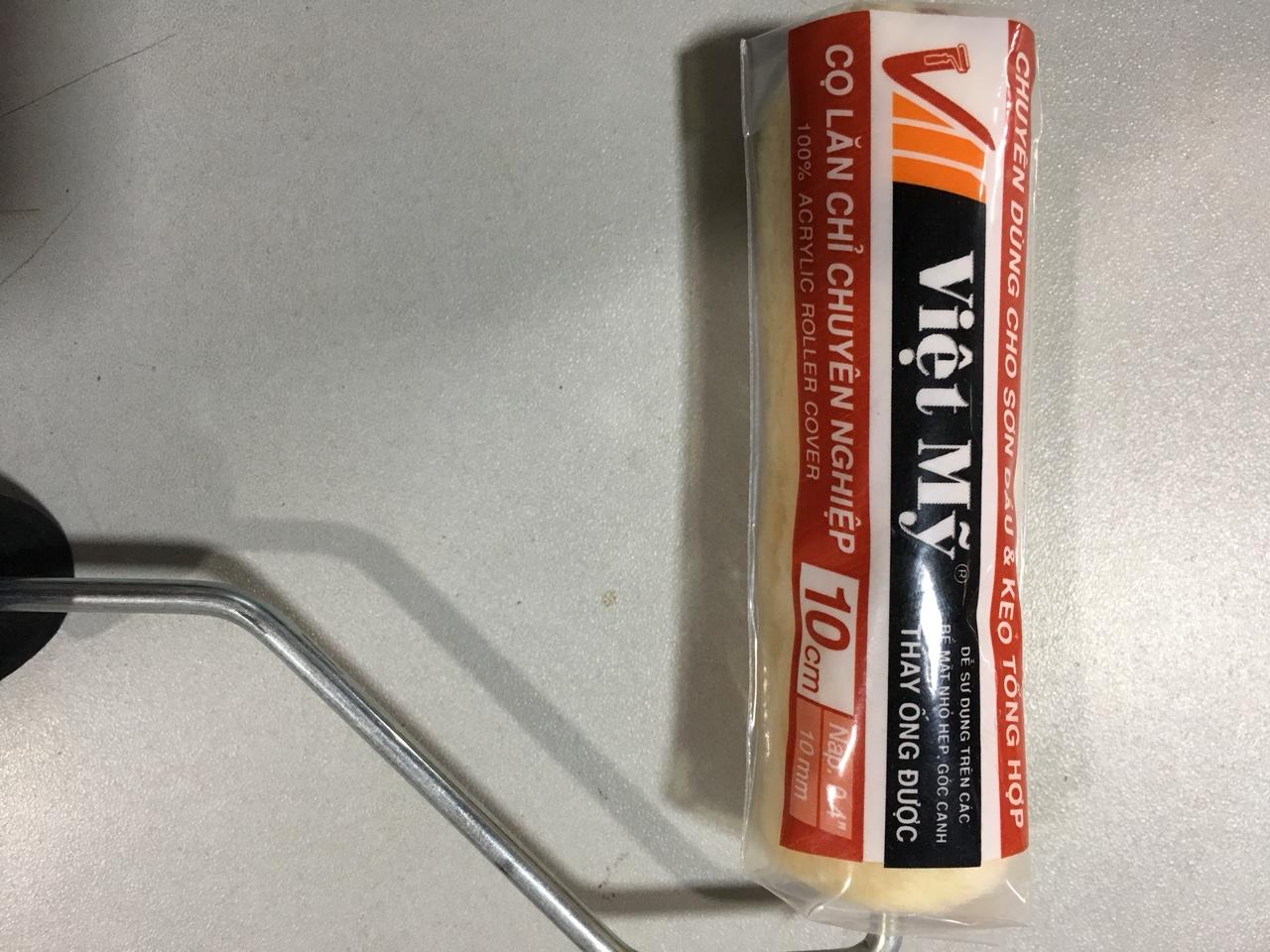 Lăn sơn dầu Việt Mỹ 10 cm (lăn chỉ)