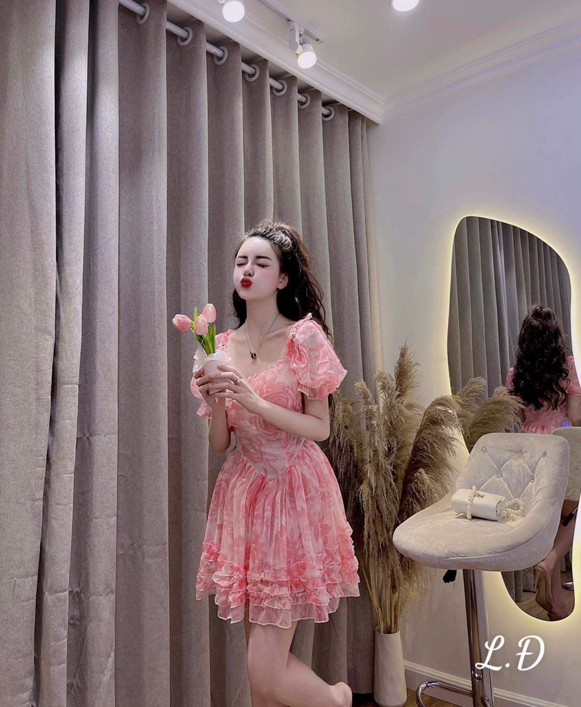 ĐẦM VOAN SIÊU CUTE UP TT2023