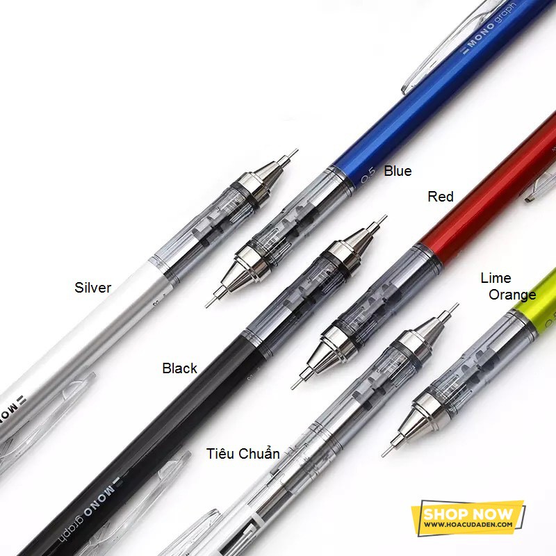 [HCM]Bút Chì Bấm Tombow MONO Graph 0.3/0.5mm