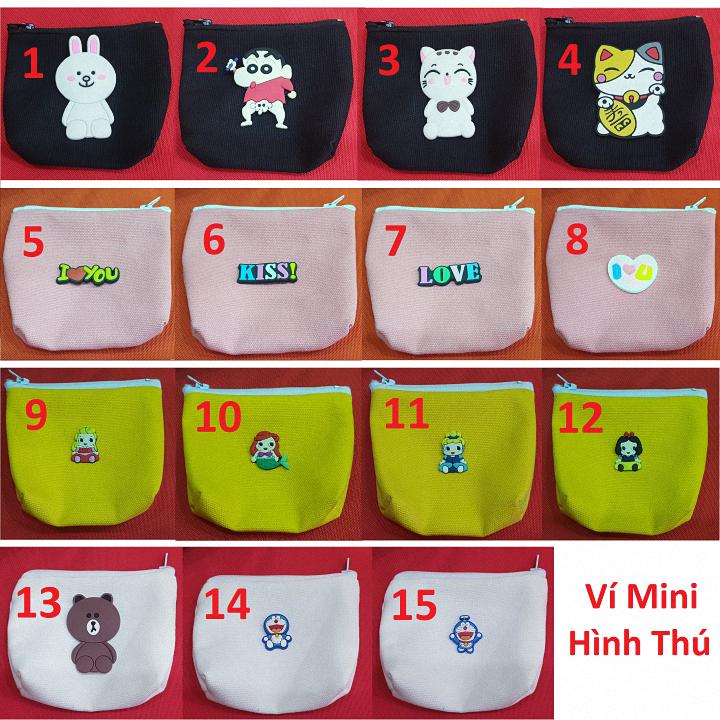 [HCM]Ví hình thú mini Siêu dễ thương