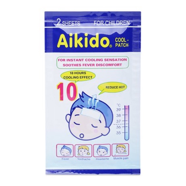 Dán hạ sốt akido hộp 3 gói