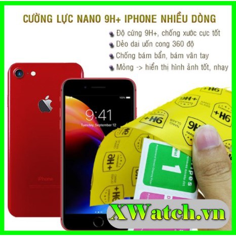 Cường lực dẻo nano iphone 5/5s iphone 6/6s/ iphone 6plus /7 plus / 8 plus / iphone x/xs/xs max ...
