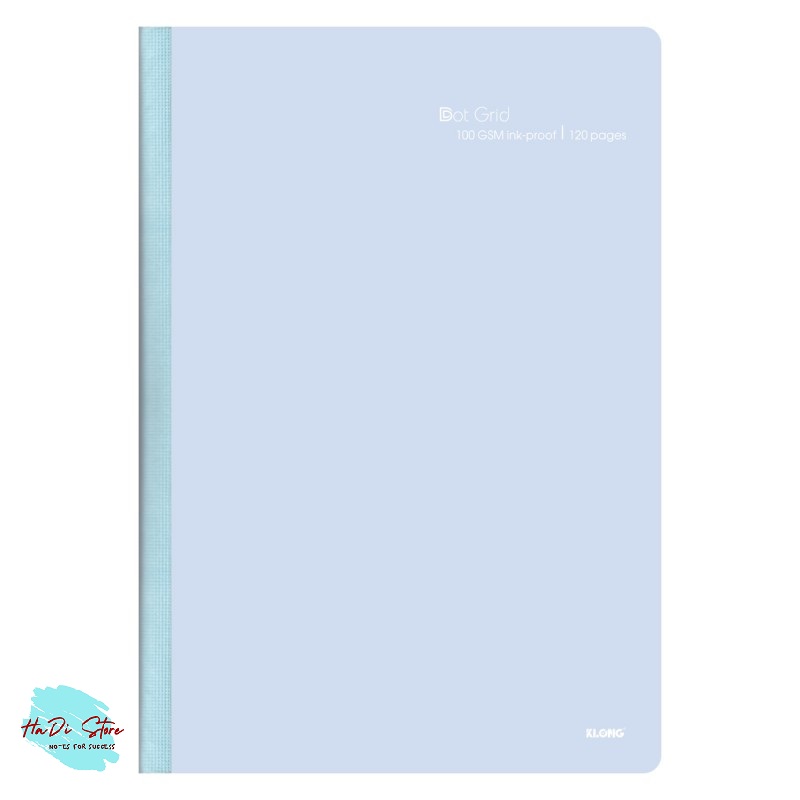 KLONG Vở may dán gáy DOT GRID B5 - 120trang (MS:838)