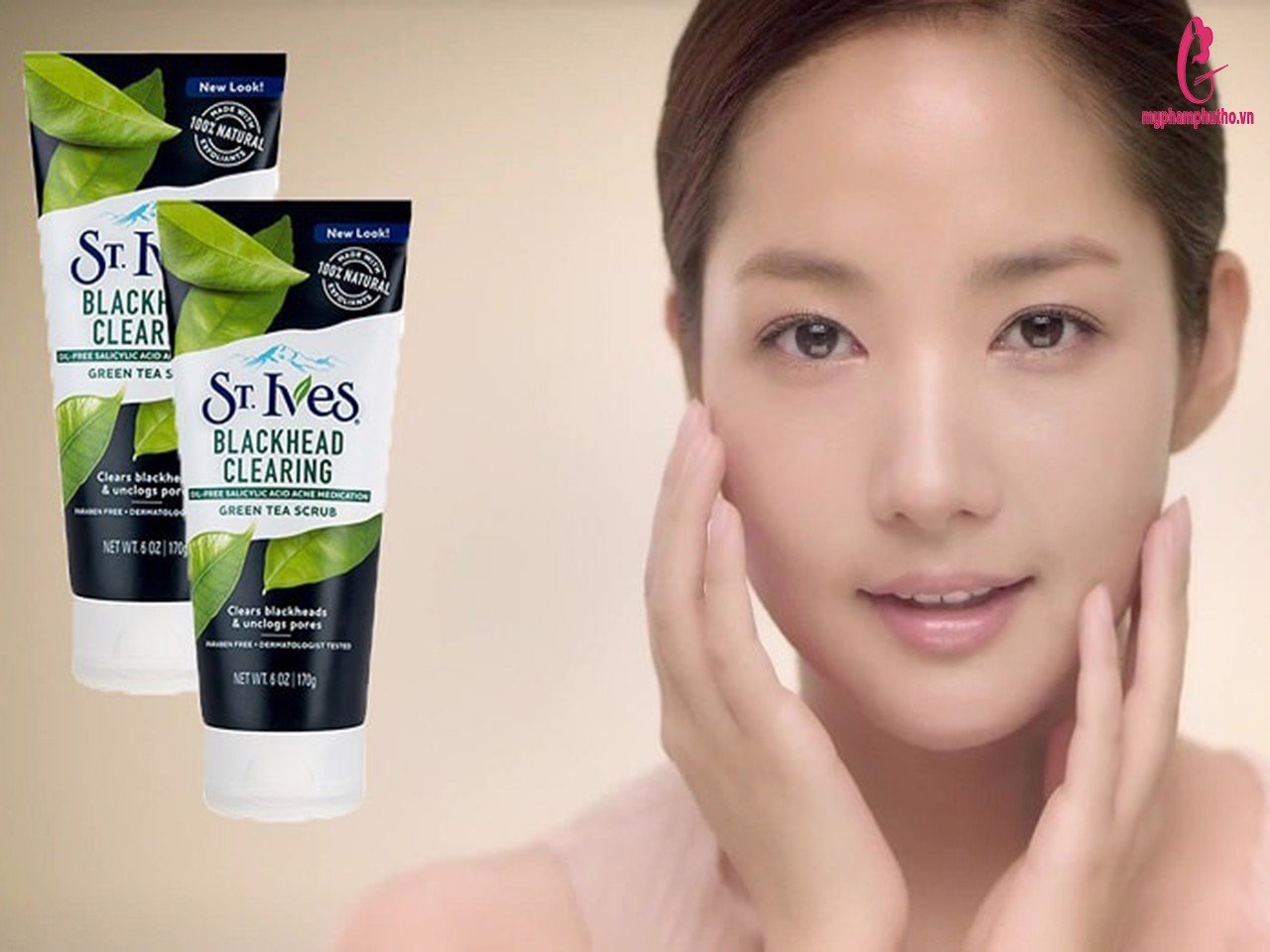 sữa rửa mặt tẩy da chết st.lves