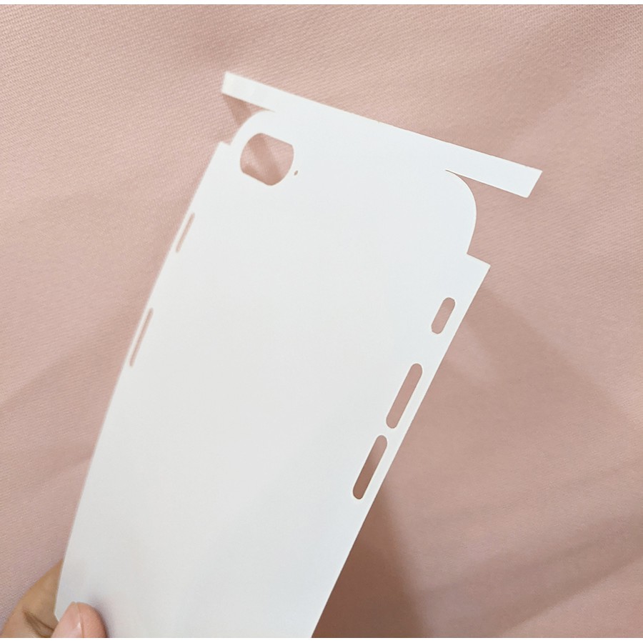 Miếng dán PPF 360 độ full đến từng lỗ loa Iphone 7 Plus - 8Plus