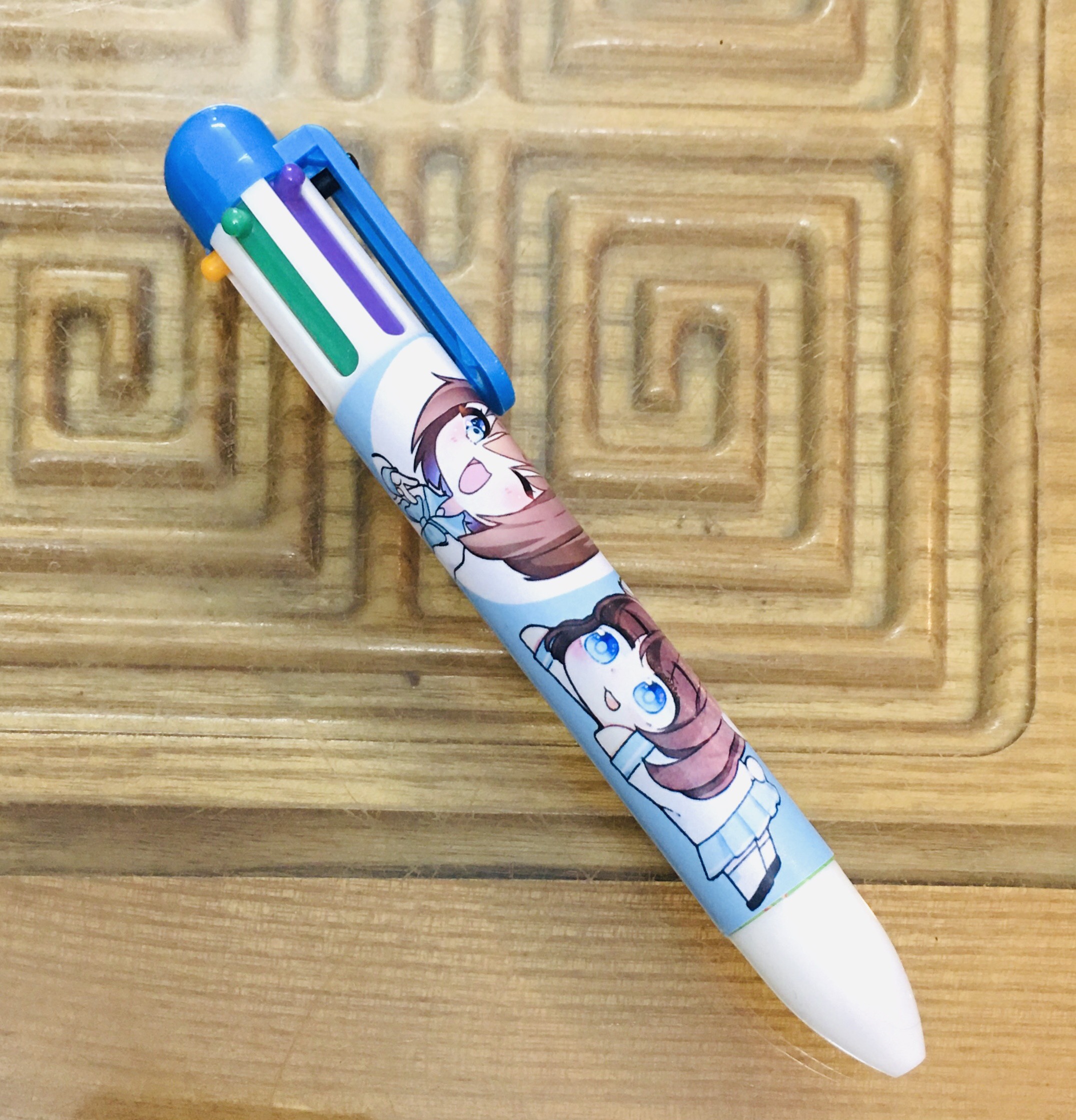 Set 2 bút 6 ngòi HERO TEAM nhóm và thành viên