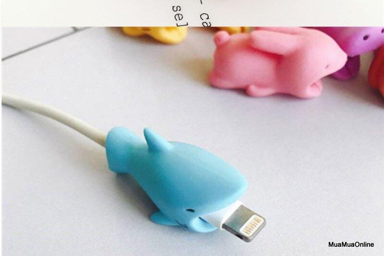 Thú Gắn Đầu Cáp Bảo Vệ Dây Sạc Cáp Sạc Tiện Dụng
