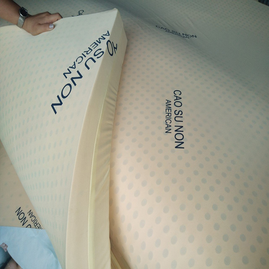 ĐỦ KÍCH THƯỚC _ NỆM CAO SU NON AMERICAN CAO CẤP_ BẢO HÀNH 15 NĂM