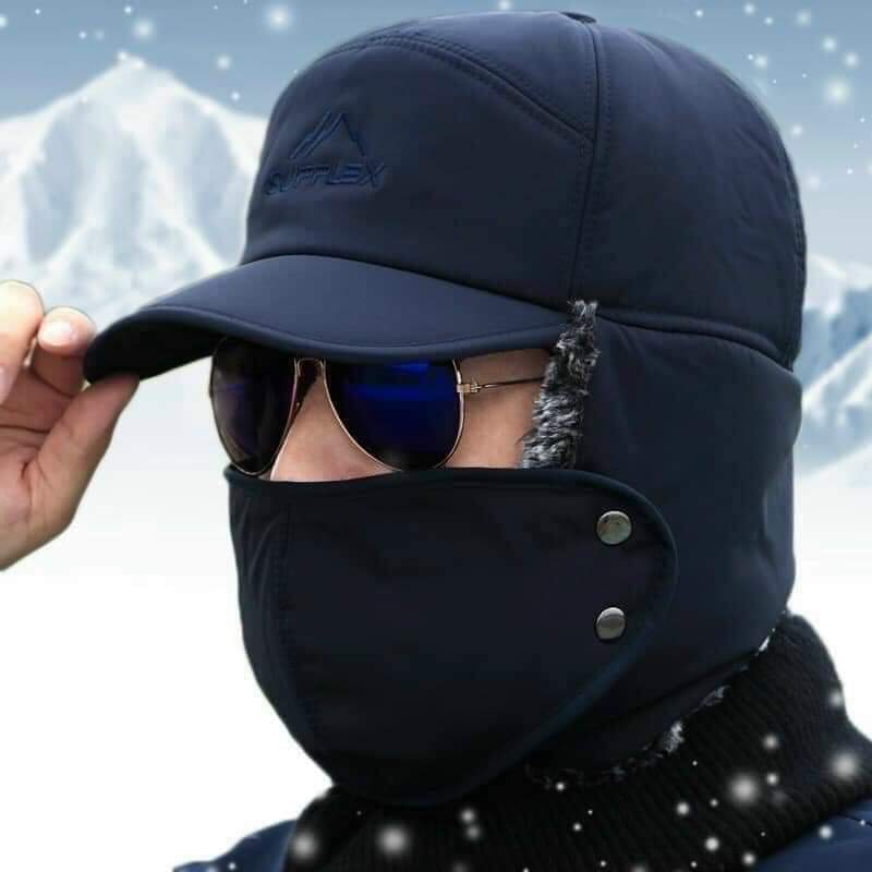 mũ đội mùa đông .mũ đội câu cá mùa đông