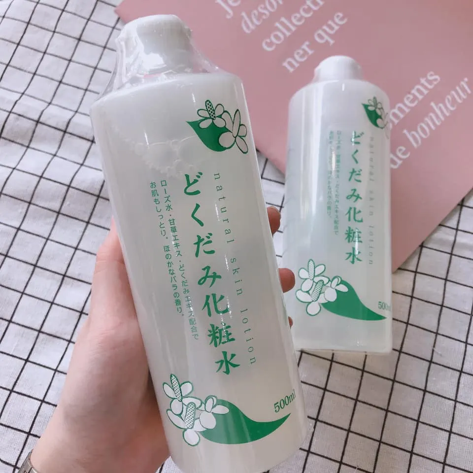 Toner diếp cá trị mụn Dokudami của Nhật chai 500ml, sản phẩm chất lượng cao, đảm bảo an toàn về sức khỏe cho người dùng, cam kết hàng giống với mô tả