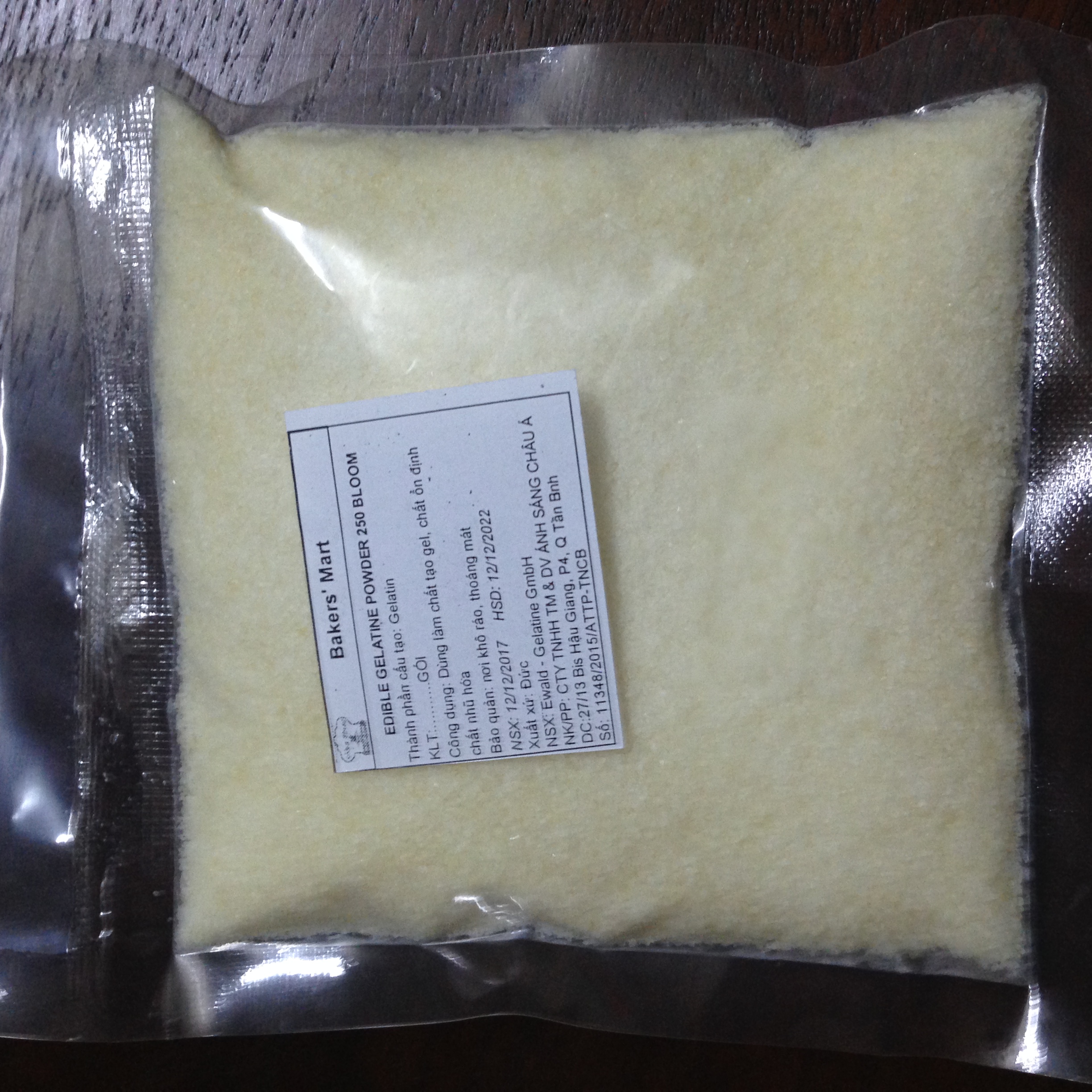 BỘT GELATIN ĐỨC CHIA-100g