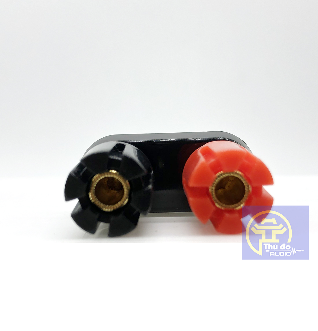 01 cái Cọc loa đôi jack bắp chuối - Loại tốt ( đơn giá 1 cái)