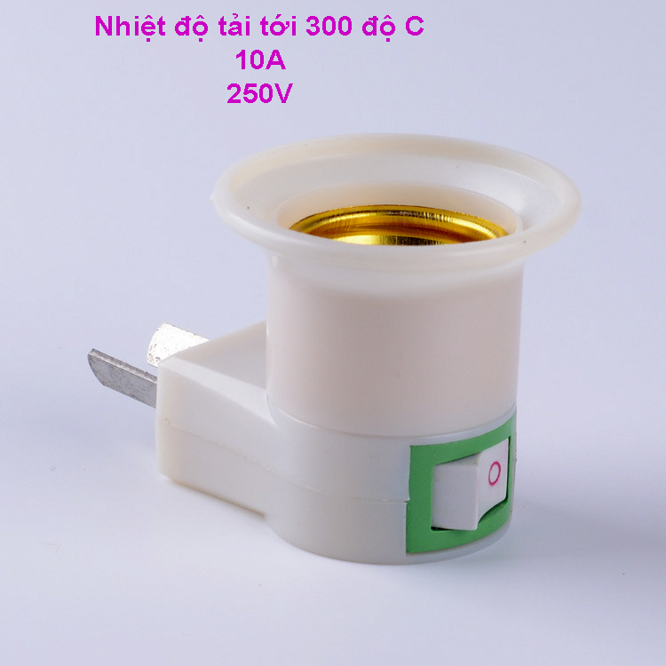 Combo 2 cái Chui đèn có công tắc đuôi E27