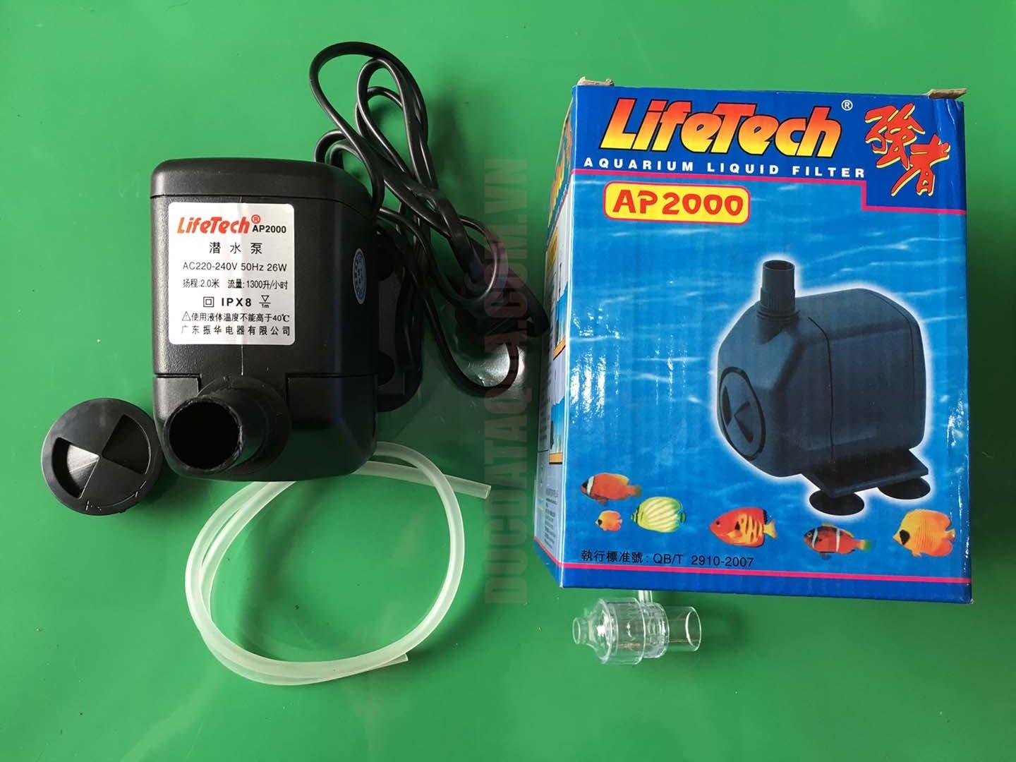 Máy bơm hồ cá LifeTech AP 2000