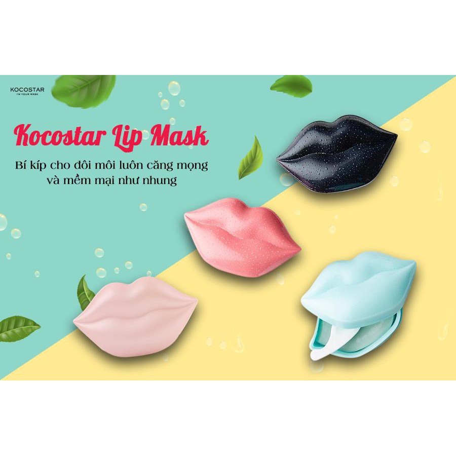 Mặt Nạ Môi Hoa Hồng Kocostar ROSE LIP MASK