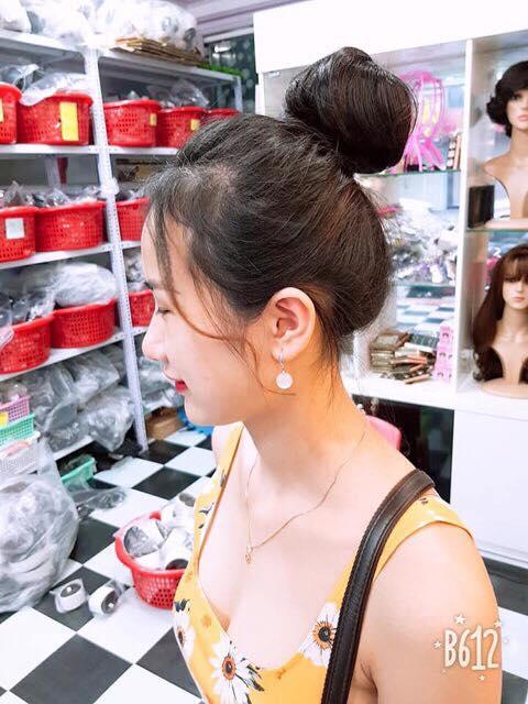 Búi tròn tóc giả