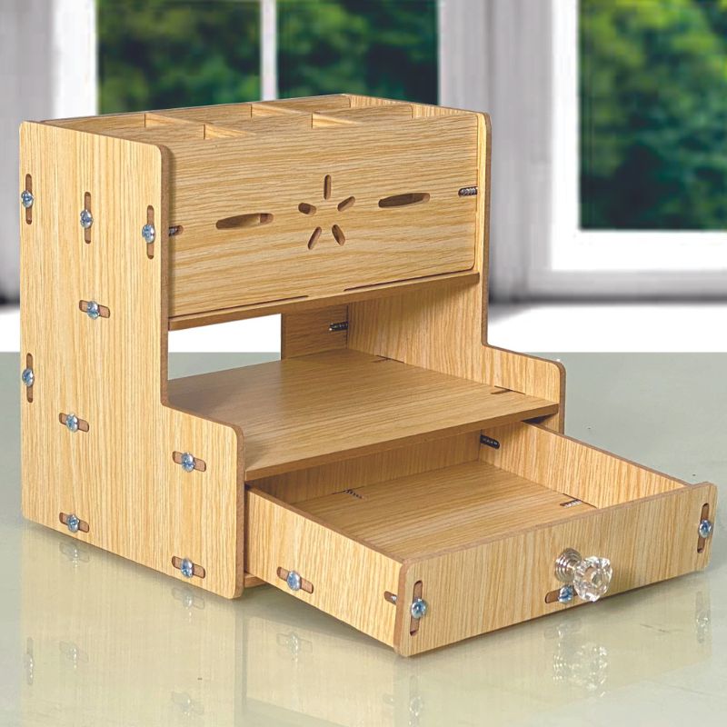 Hộp Viết Gỗ Để Bàn Thời Trang HV03