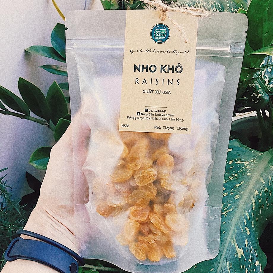 Nho Khô Mỹ Không Đường Lion 500g