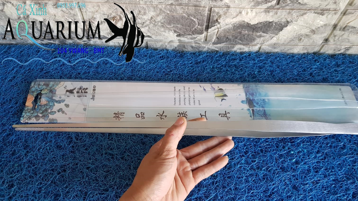Nhíp cắm cây thủy sinh hàng sịn dài 48cm