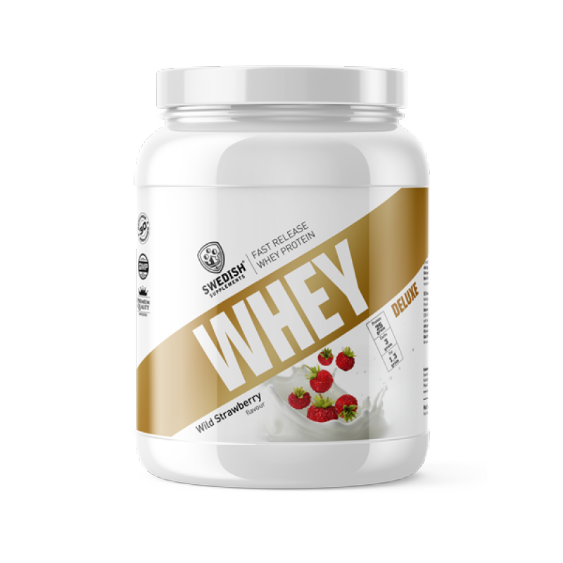 Whey Protein Deluxe 1kg - Bất bại về mùi vị (Swedish Supplements) nhập khẩu