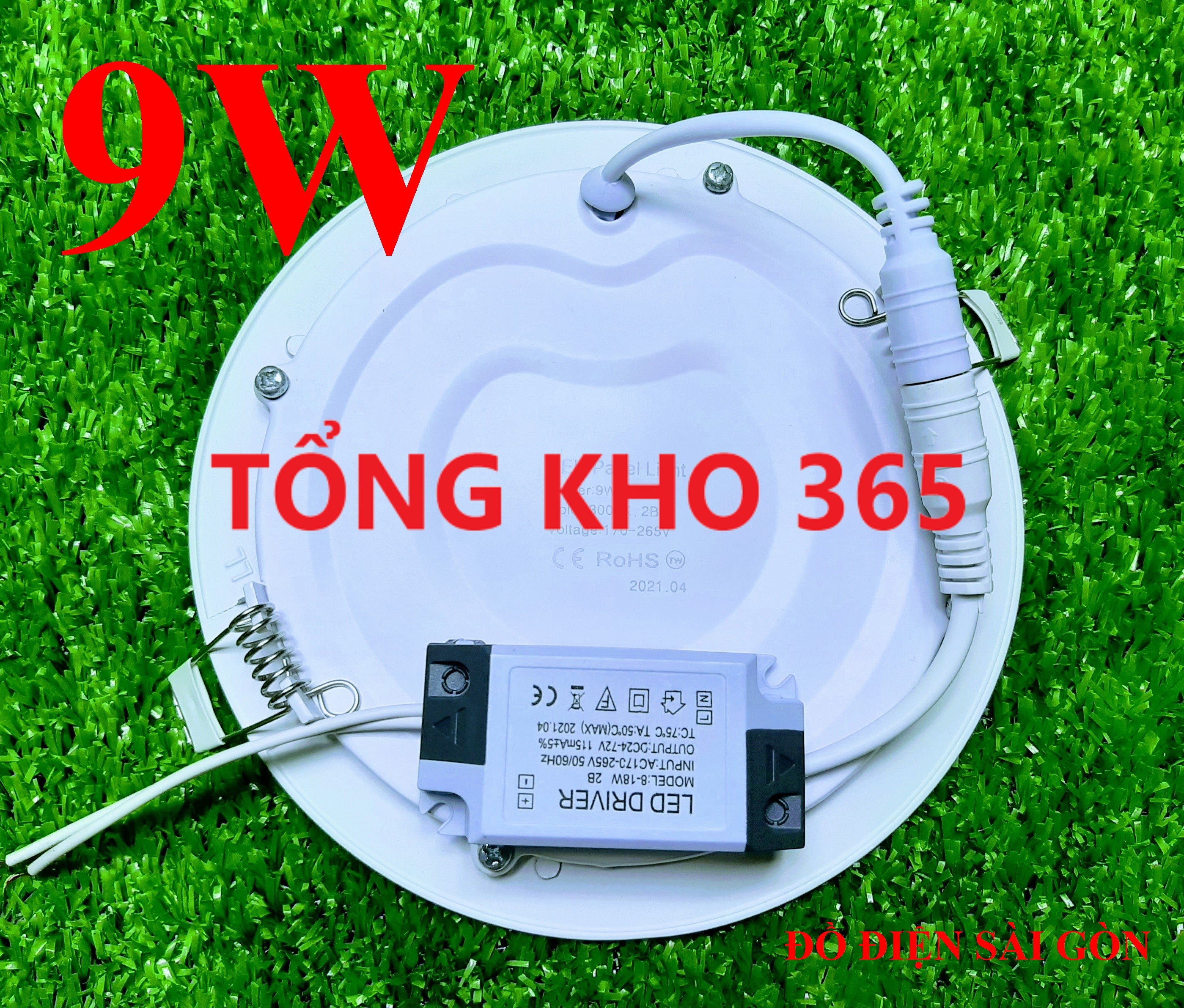 Đèn Led Âm Trần 9W Siêu Mỏng - Bảo Hành 12 Tháng