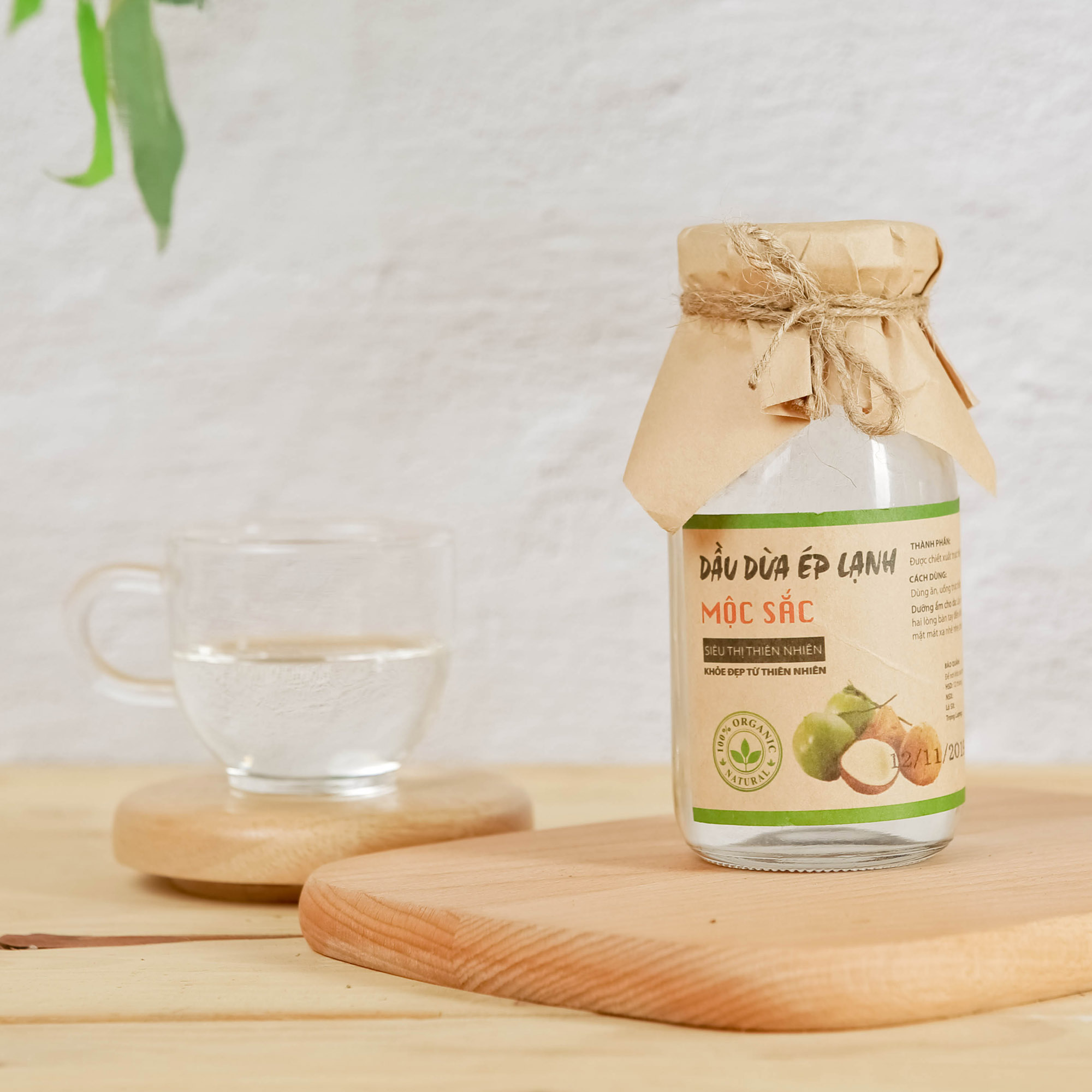 Dầu dừa ép lạnh Mộc Sắc cao cấp 500ml