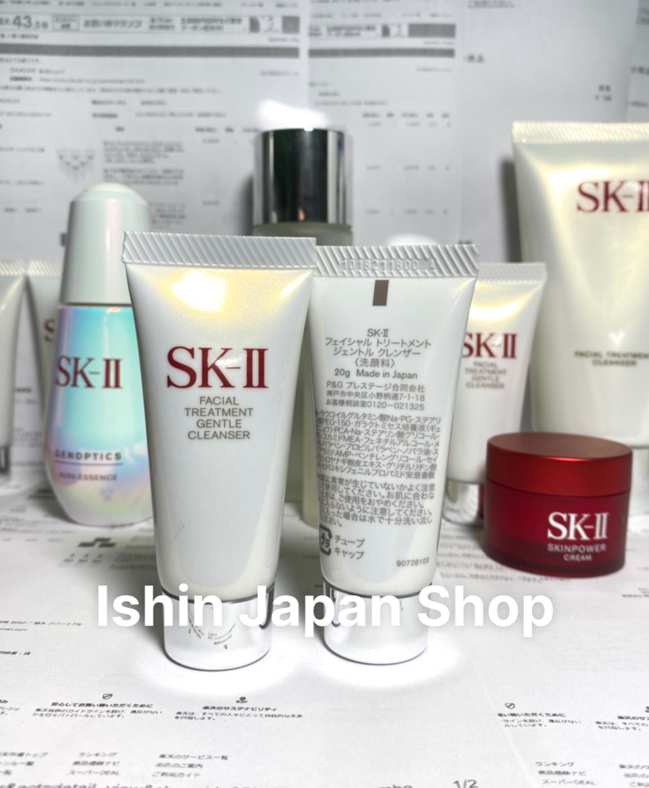 (ĐỦ BILL MUA HÀNG) SỮA RỬA MẶT SKII MINI 20g