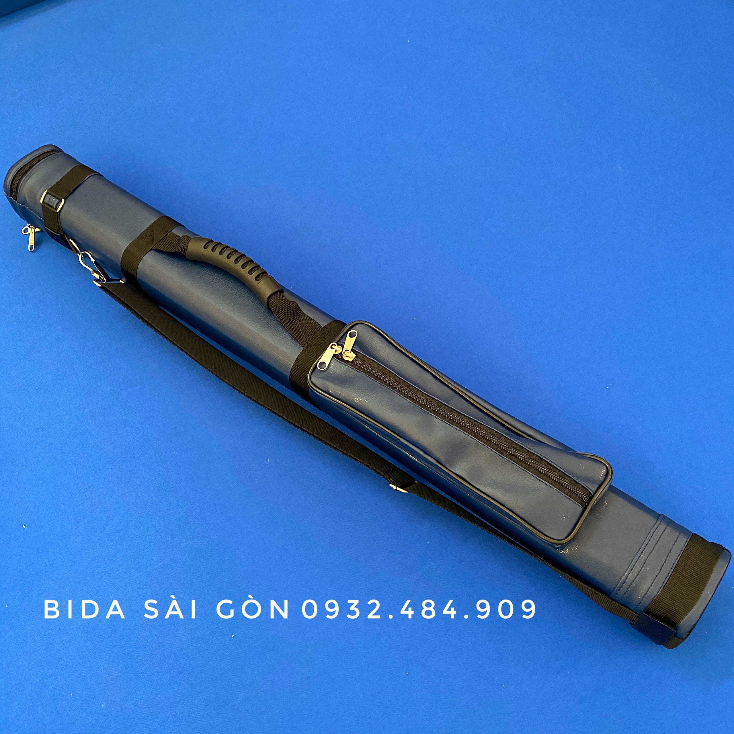 [Sale] Bao da đựng 2 cơ bida (2 ngọn x2 đuôi)
