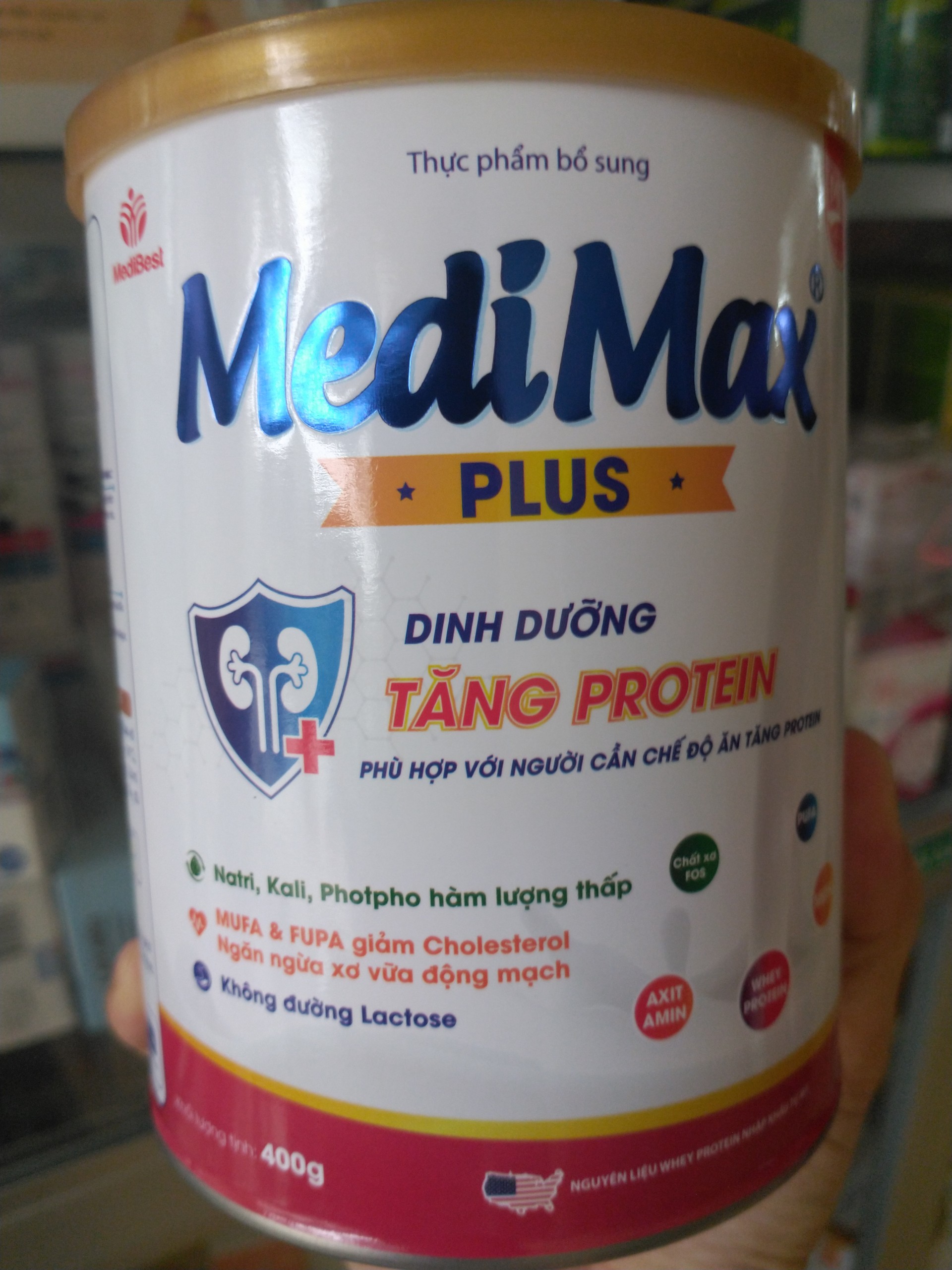 Sữa MediMax plus -dành cho người chạy thận
