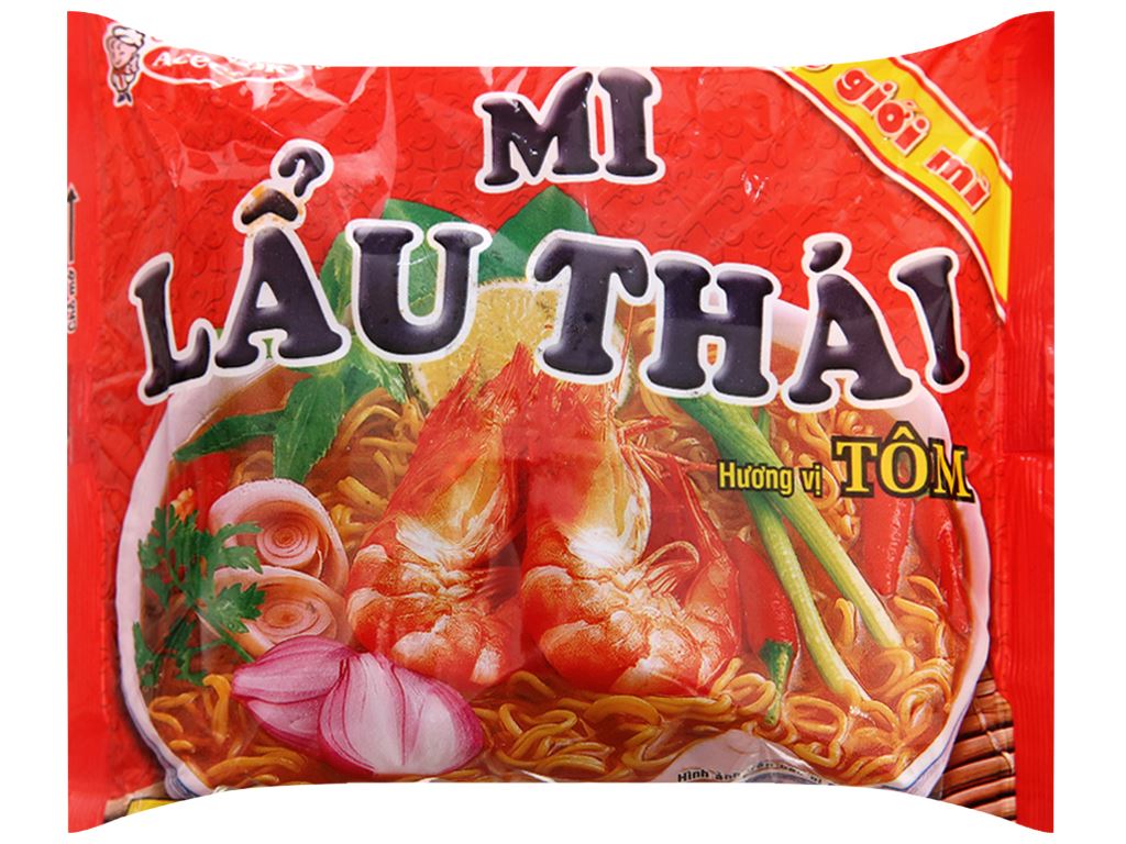 Mì Lẩu Thái tôm gói 80g