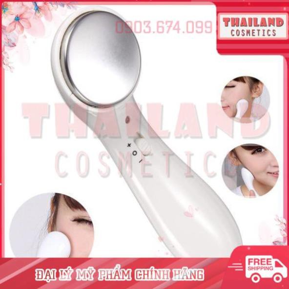 Thật 100% - Máy massage mặt bù ion, hỗ trợ hấp thu kem - 07.40