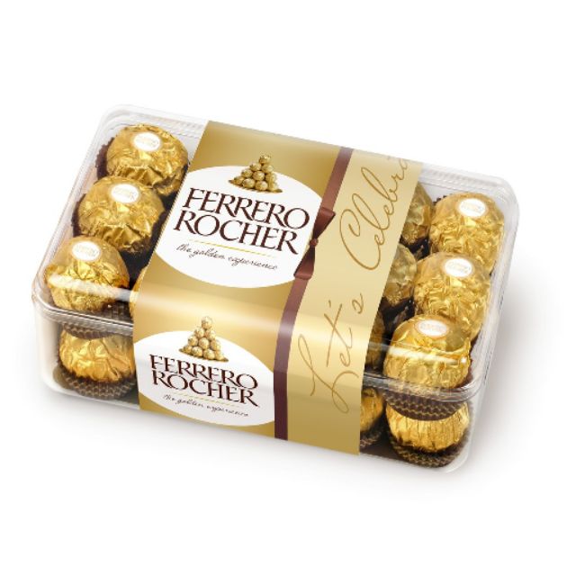 KẸO NHẬP KHẨU  01 Hộp Socola Ferrero Rocher 15 viên