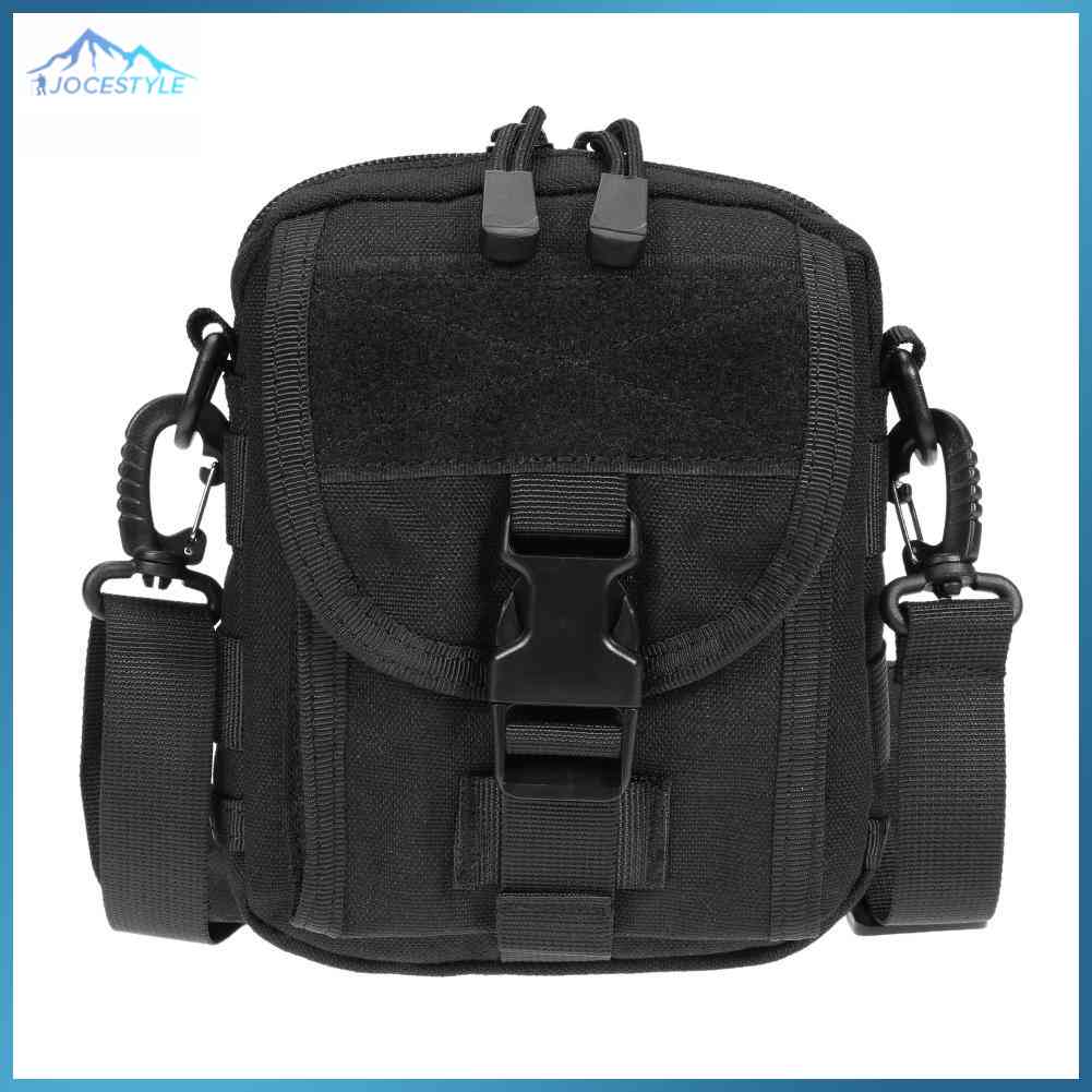 Waterproof 1000D Nylon MOLLE Belt Waist Bag Shoulder Bag Outdoor EDC Pouch