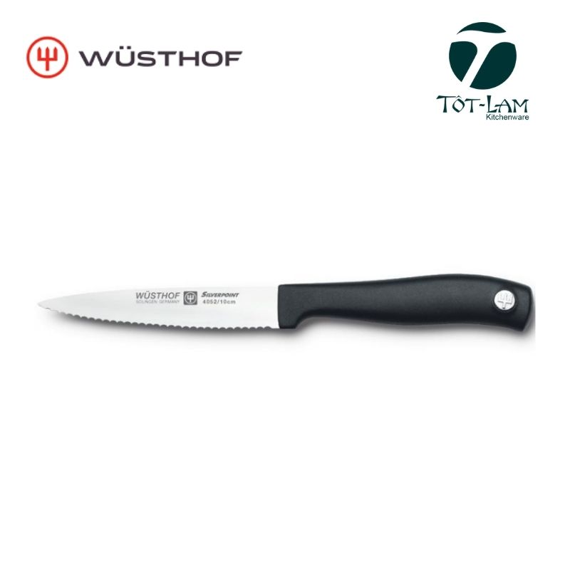 Dao răng cưa Wusthof Silverpoint 10cm - Xuất xứ Đức (Wusthof paring knife)