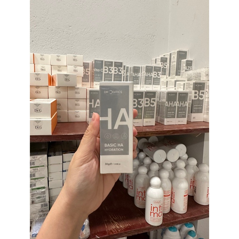 Tinh chất Basic HA Hydration DrCeutics Serum Cho Da Dầu Mụn 100ml