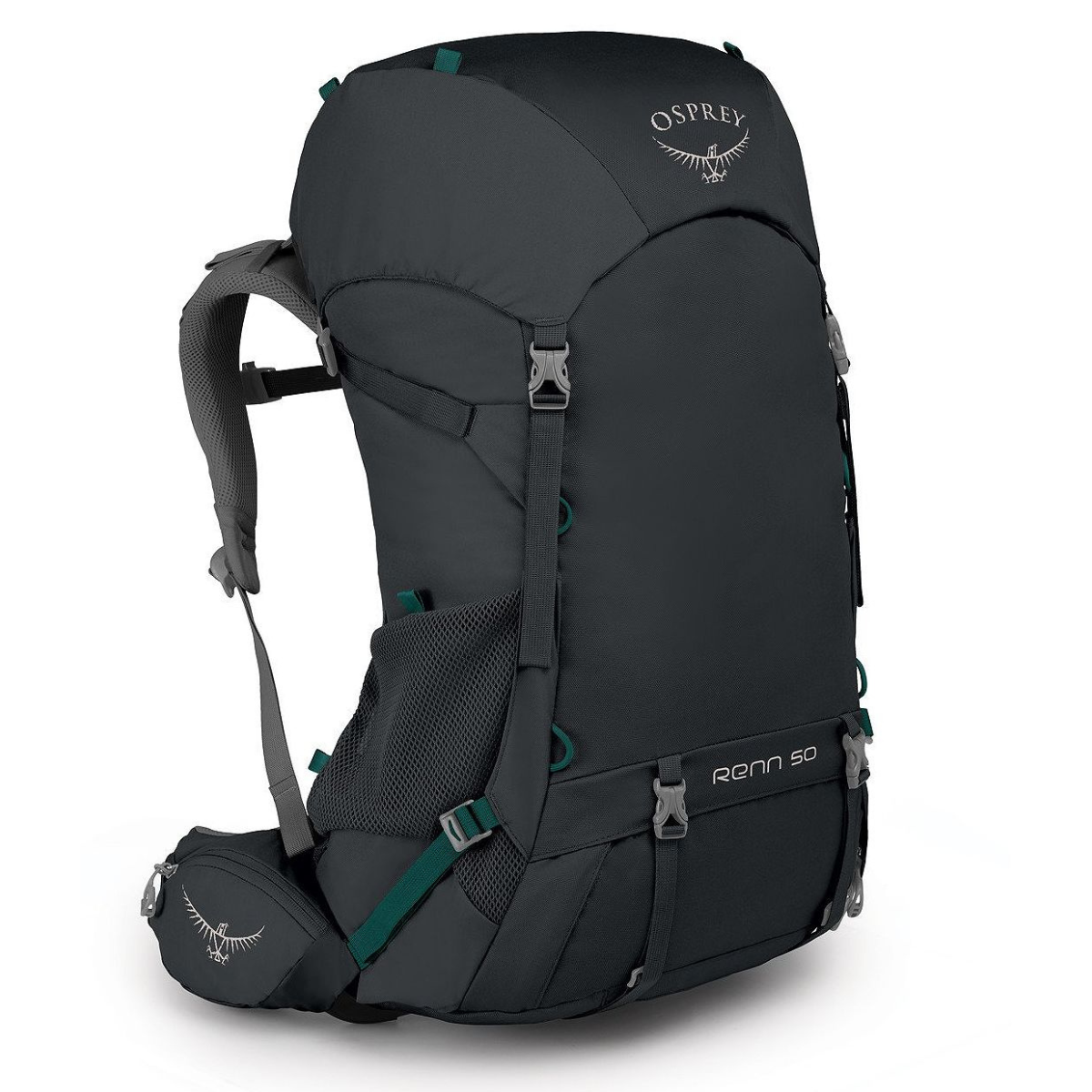 Balo nữ leo núi du lịch osprey renn 50 có trợ lực áo mưa đi kèm thể tích lớn đựng được đồ vài ngày