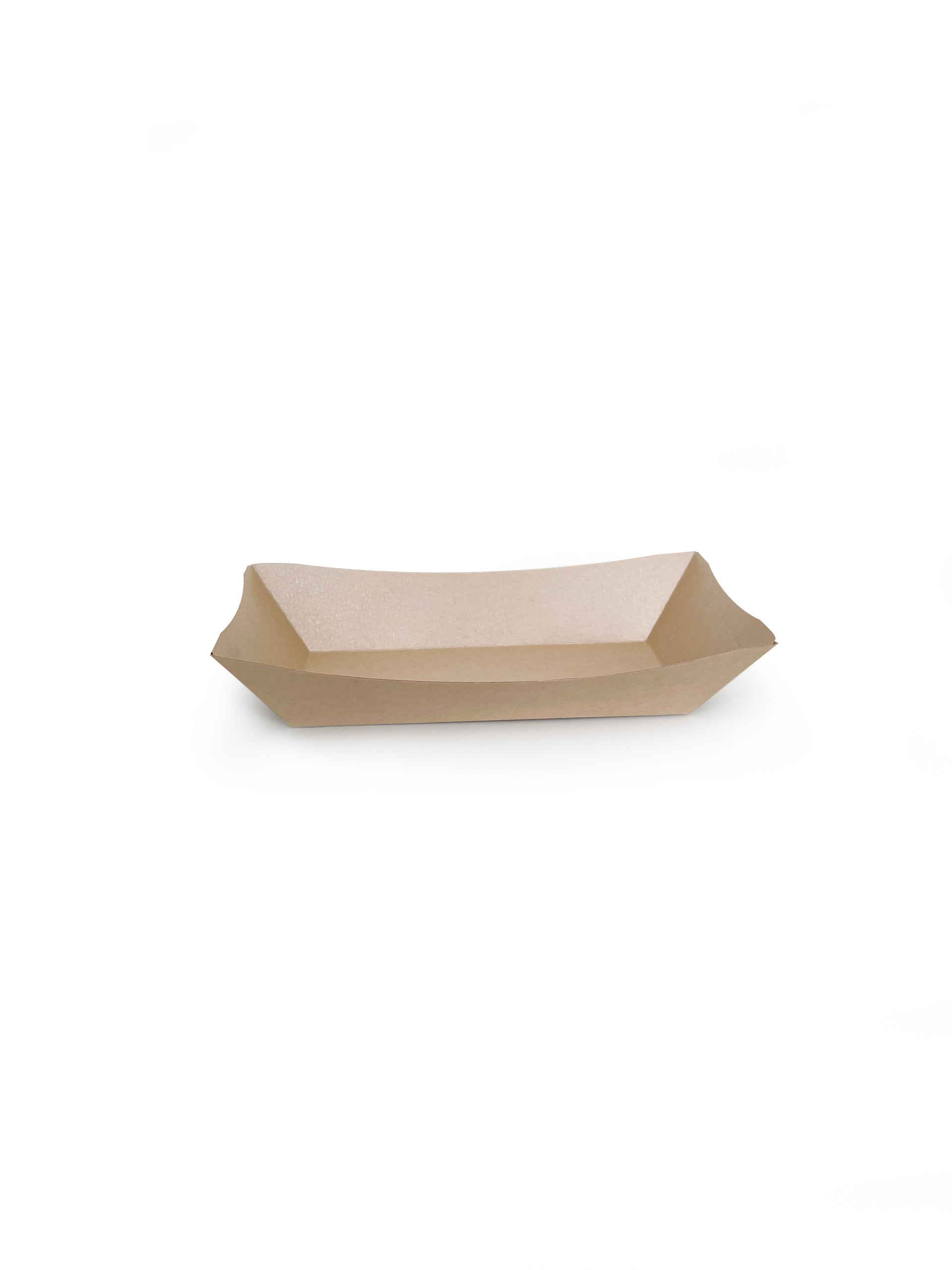 [Kv] Paper Food Trays - Pack of 50 Plain Paper Trays