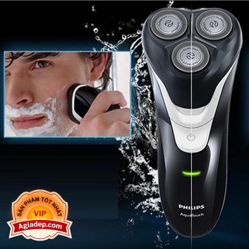 Dao cạo râu điện Philips (Cao cấp ) AT610 (thế hệ mới) Aquatouch by Agiadep