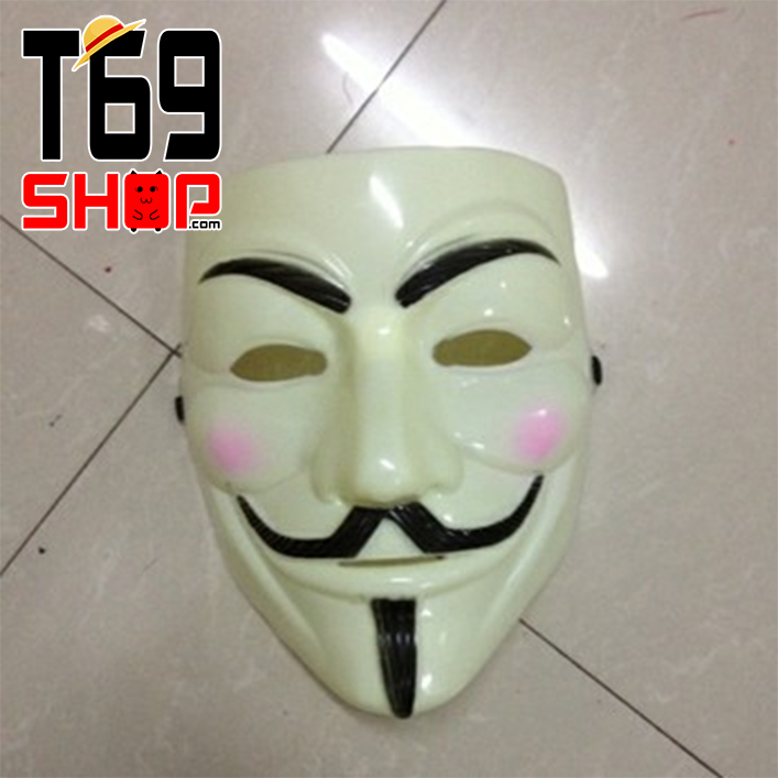 Mặt nạ Guy Fawkes - Hacker Anonymous [T69 Shop]