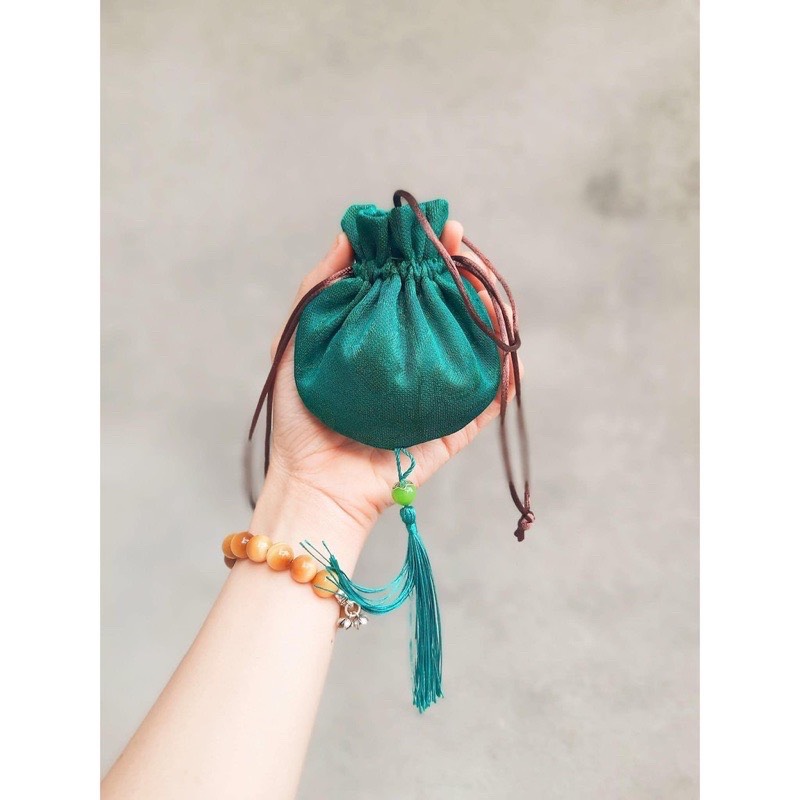 Túi thơm treo xe túi gấm thảo mộc