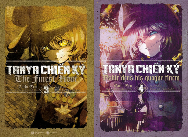 Sách - Combo Tanya Chiến Ký tập 3 + 4 (Tặng 1 boxset)
