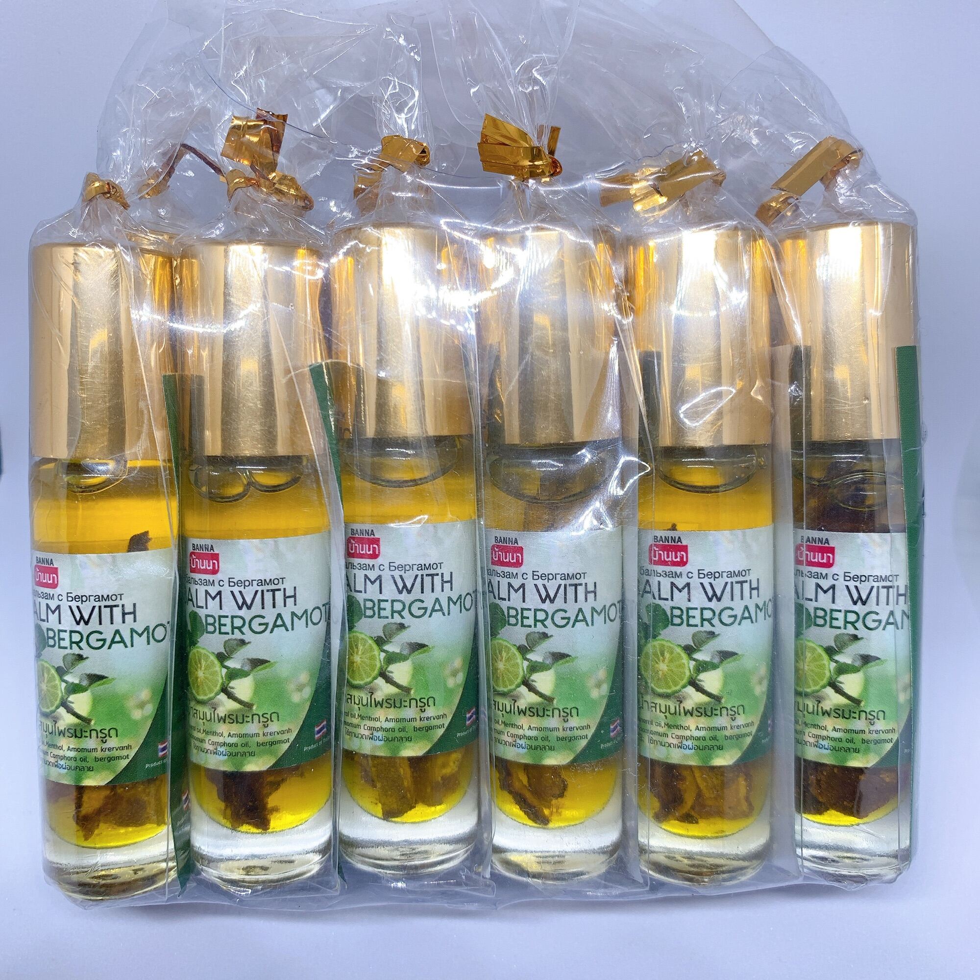 Dầu Lăn Thảo Dược Otop Oil Balm With Herb (Hương Chanh) 8ml Nhập Khẩu