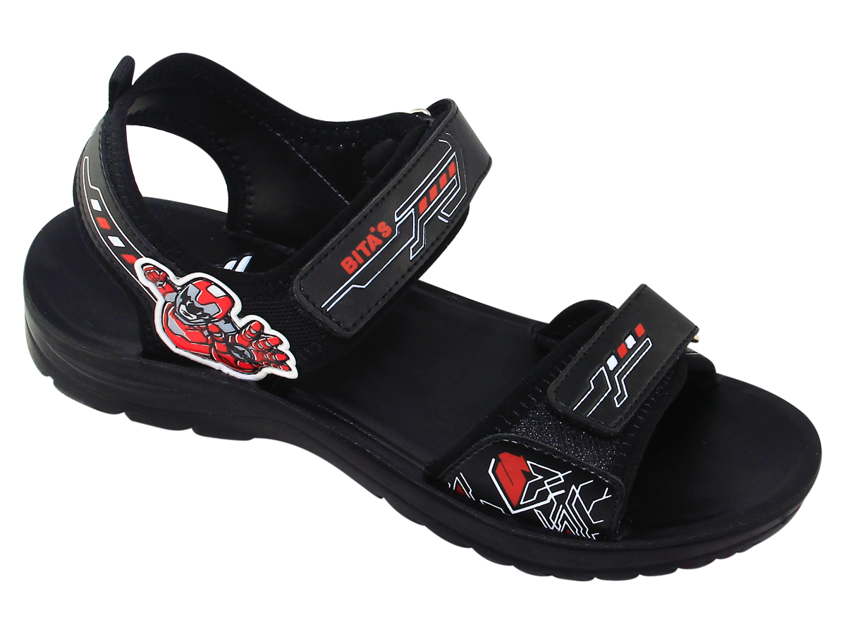 Sandal bé trai Bita's SEN.75 (Đen + Xám)