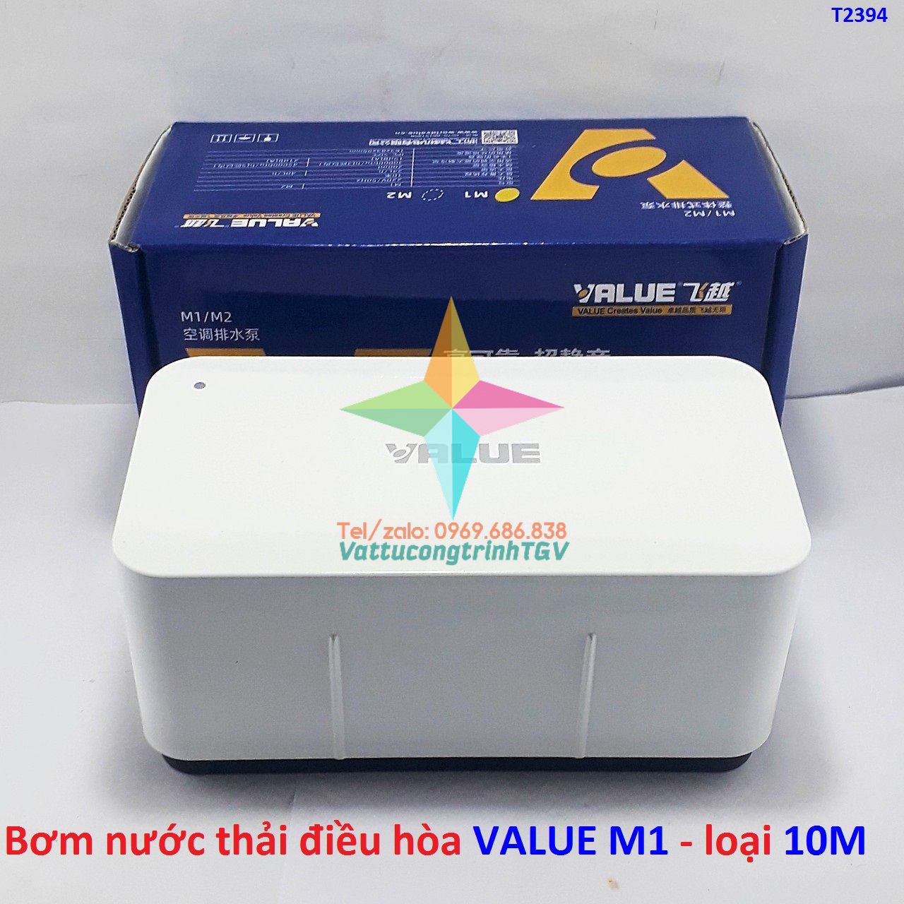 Bơm xử lý nước thải điều hòa value m1 - loại 10m