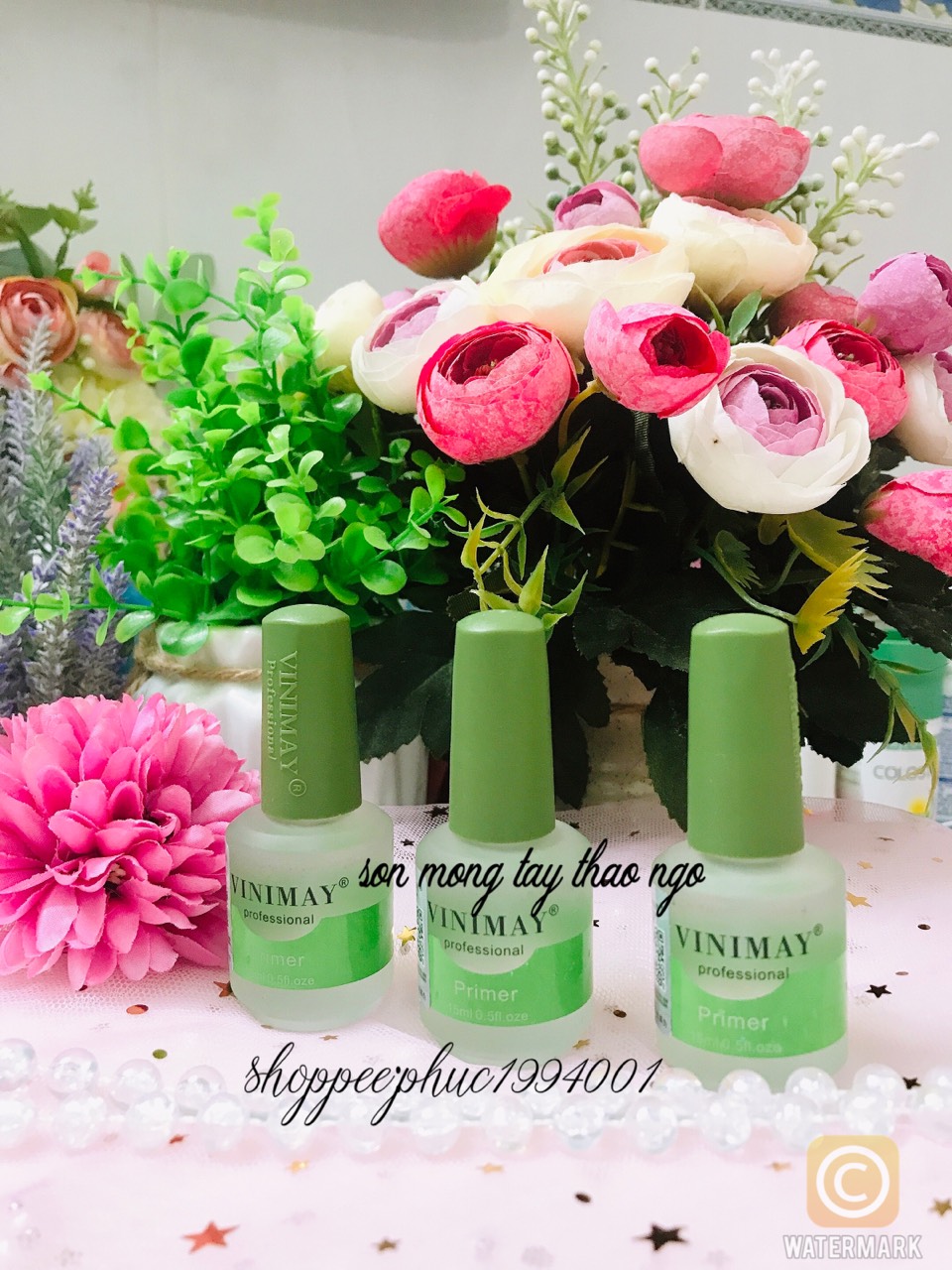 Vinimay Hàng Chính Hãng 15ml loại 1 ( Base, top, liên kết, kềm dầu, phá gel, giọt sương )