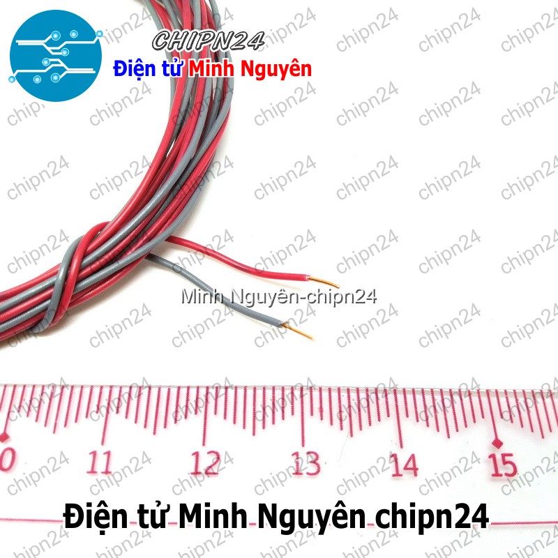 [2 cuộn] Dây điện cứng 0.4MM - Cuộn dây điện nhỏ Lõi Cứng 0.4MM - HH000201