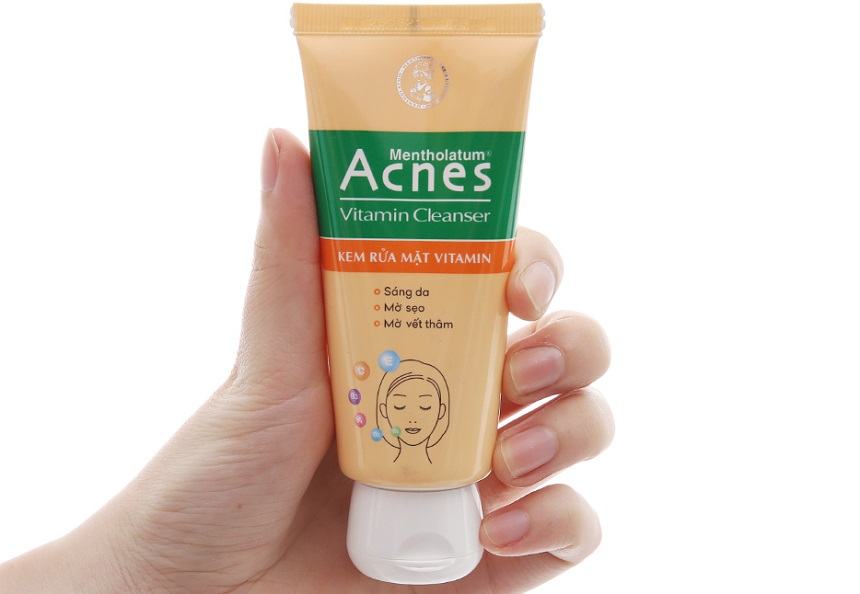 Kem Rửa Mặt Acnes Vitamin 100g