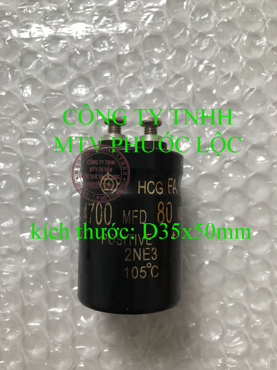 TỤ LỌC NGUỒN ĐIỆN 50VDC-10000UF