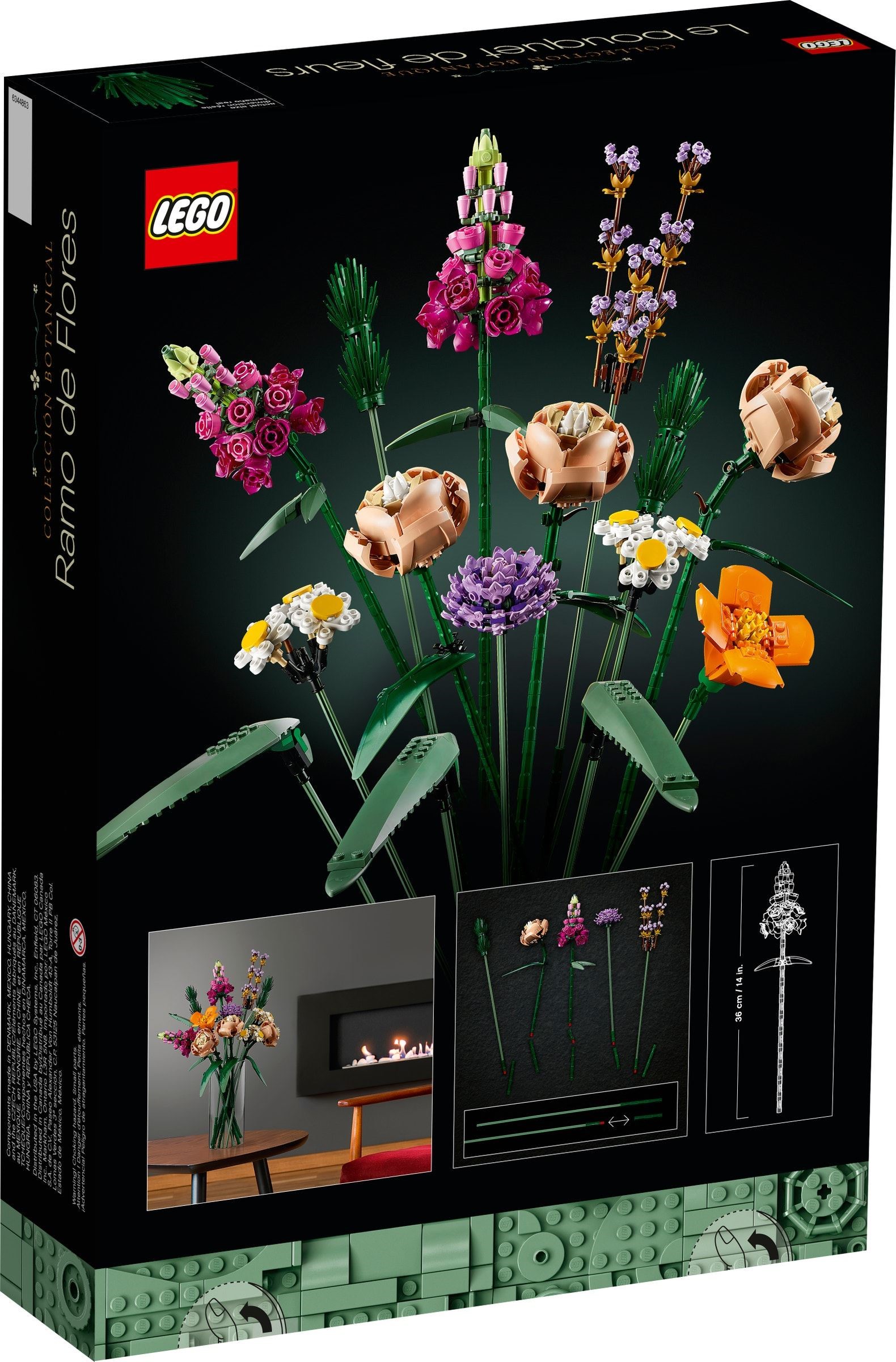 LEGO 10280 Creator Expert - Bó Hoa LEGO